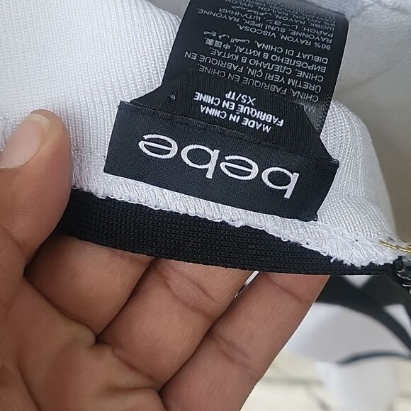 Bebe high low hem bandage dress - Picture 7 of 8